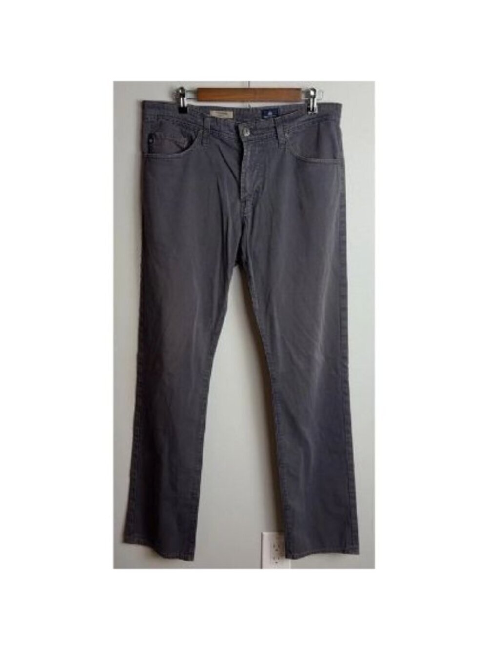 AG Adriano Goldschmied The Graduate Tailored Leg Mens Pants Gray 34x34 Men’s